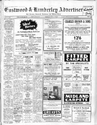 cover page of Eastwood & Kimberley Advertiser published on June 5, 1964