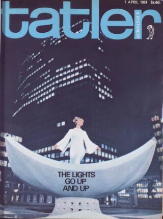 cover page of The Tatler published on April 1, 1964