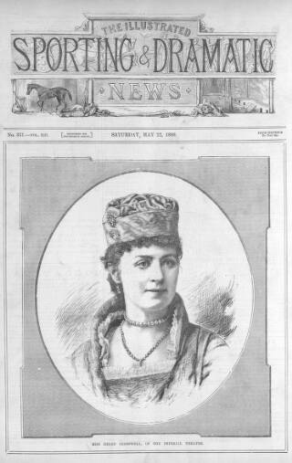 cover page of Illustrated Sporting and Dramatic News published on May 22, 1880