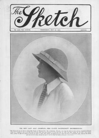 cover page of The Sketch published on May 22, 1912