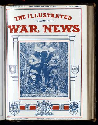 cover page of Illustrated War News published on August 2, 1916