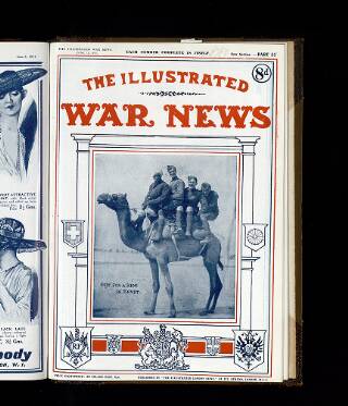 cover page of Illustrated War News published on June 13, 1917