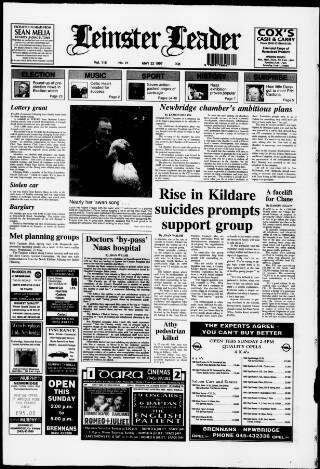 cover page of Leinster Leader published on May 22, 1997