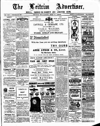 cover page of Leitrim Advertiser published on May 22, 1902