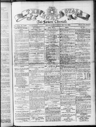 cover page of North Star and Farmers' Chronicle published on May 22, 1920