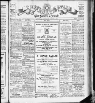 cover page of North Star and Farmers' Chronicle published on August 2, 1924