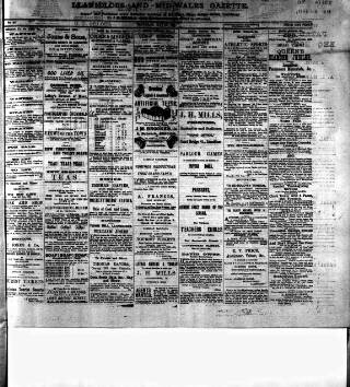 cover page of Montgomeryshire Echo published on May 22, 1897