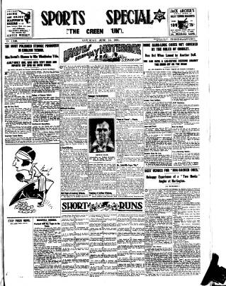 cover page of Star Green 'un published on June 13, 1931