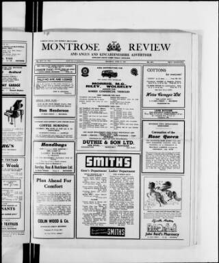 cover page of Montrose Review published on June 13, 1963
