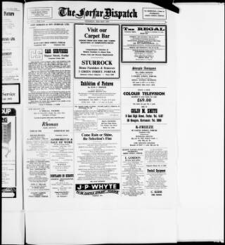 cover page of Forfar Dispatch published on May 22, 1975