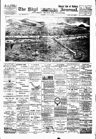 cover page of Rhyl Journal published on June 13, 1891