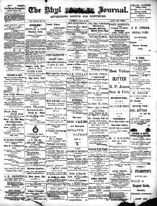 cover page of Rhyl Journal published on April 24, 1897