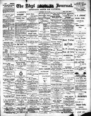 cover page of Rhyl Journal published on May 22, 1897