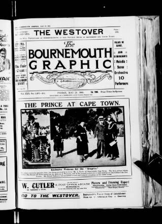 cover page of Bournemouth Graphic published on May 22, 1925