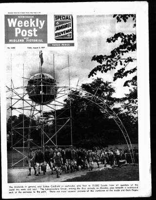 cover page of Birmingham Weekly Post published on August 2, 1957