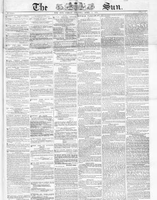 cover page of Sun (London) published on April 1, 1870