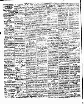 cover page of Bucks Chronicle and Bucks Gazette published on August 2, 1862