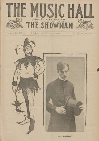 cover page of Music Hall and Theatre Review published on May 22, 1908