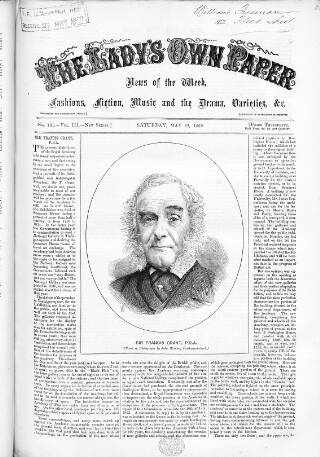 cover page of Lady's Own Paper published on May 22, 1869