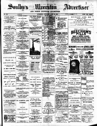 cover page of Soulby's Ulverston Advertiser and General Intelligencer published on June 13, 1901