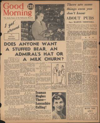 cover page of Good Morning published on September 22, 1943