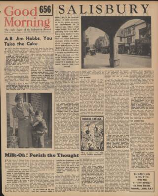 cover page of Good Morning published on May 22, 1945