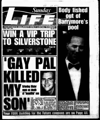 cover page of Sunday Life published on April 1, 2001