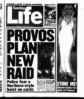 cover page of Sunday Life published on May 22, 2005