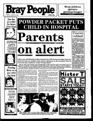 cover page of Bray People published on August 2, 1991