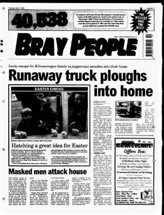 cover page of Bray People published on April 1, 1999