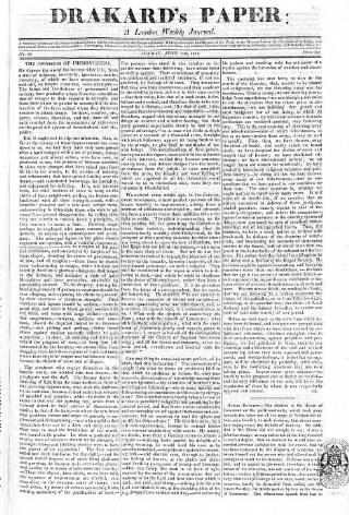 cover page of Champion (London) published on June 13, 1813