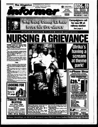 cover page of Kingston Informer published on April 1, 1994