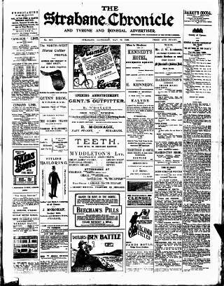 cover page of Strabane Chronicle published on May 22, 1909