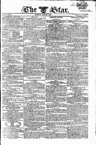 cover page of Star (London) published on May 22, 1820