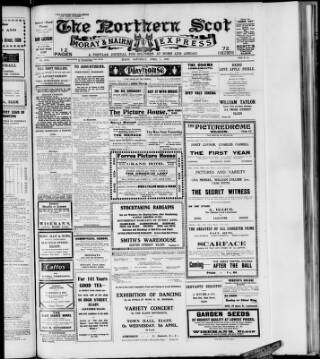 cover page of Northern Scot and Moray & Nairn Express published on April 1, 1933