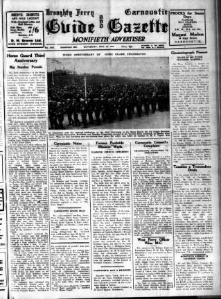 cover page of Broughty Ferry Guide and Advertiser published on May 22, 1943