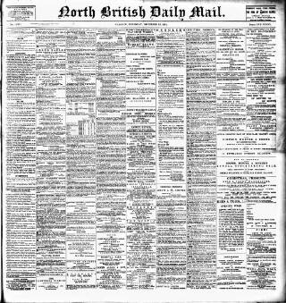 cover page of North British Daily Mail published on December 13, 1894