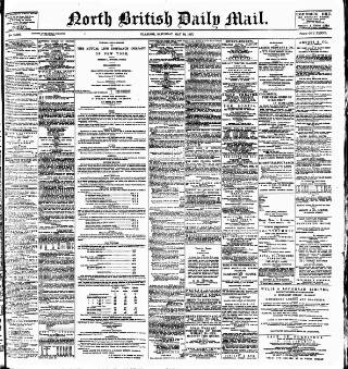 cover page of North British Daily Mail published on May 22, 1897