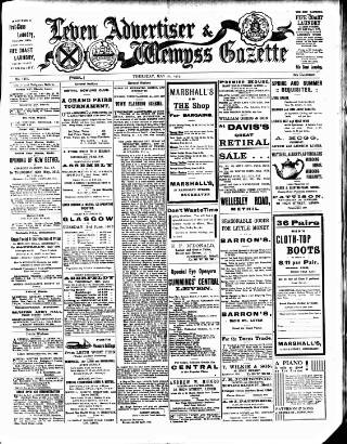 cover page of Leven Advertiser & Wemyss Gazette published on May 22, 1913