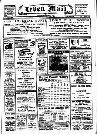 cover page of Leven Mail published on June 13, 1962