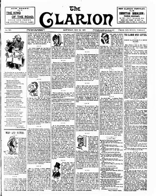 cover page of Clarion published on May 22, 1897
