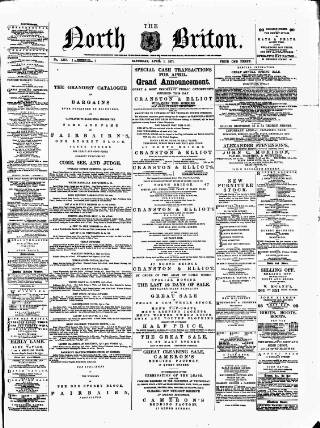 cover page of North Briton published on April 1, 1871