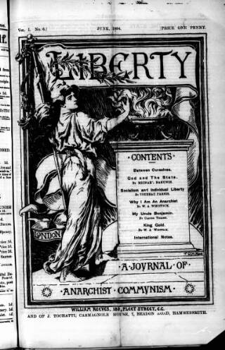cover page of Liberty published on June 1, 1894
