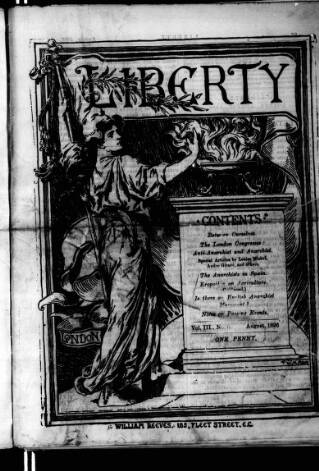 cover page of Liberty published on August 1, 1896