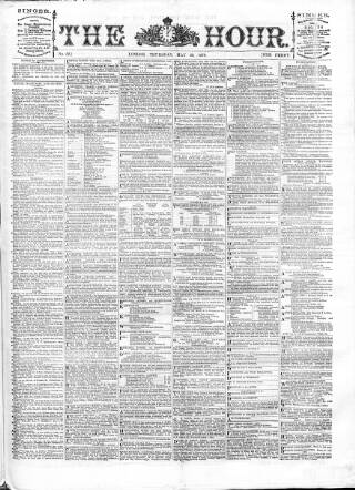 cover page of Hour published on May 22, 1873