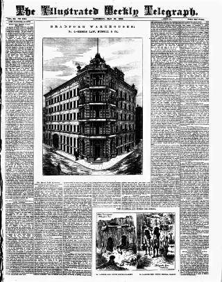 cover page of Bradford Weekly Telegraph published on May 22, 1886