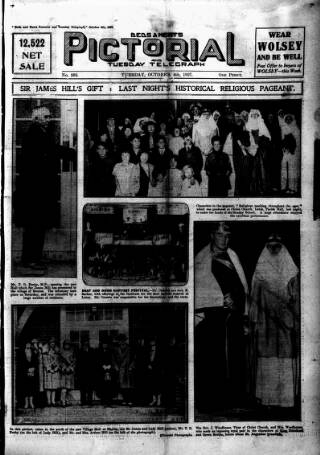 cover page of Beds and Herts Pictorial published on October 4, 1927