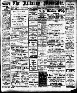 cover page of Kilkenny Moderator published on April 1, 1916