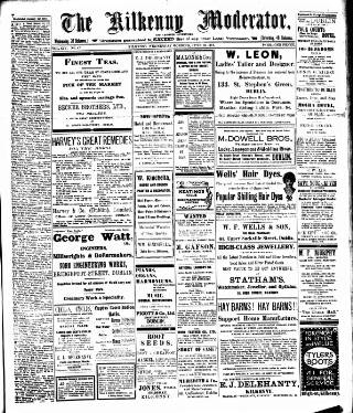 cover page of Kilkenny Moderator published on June 13, 1917
