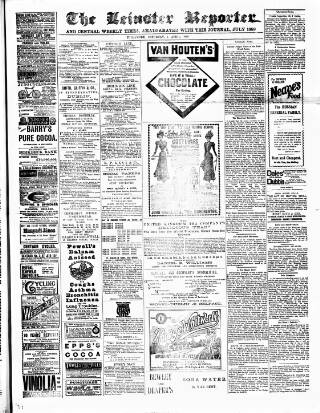 cover page of Leinster Reporter published on April 1, 1899